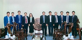 Phó chủ tịch hiệp hội JICA Nhật Bản đến thăm và làm việc tại Học viện Nông nghiệp Việt Nam
